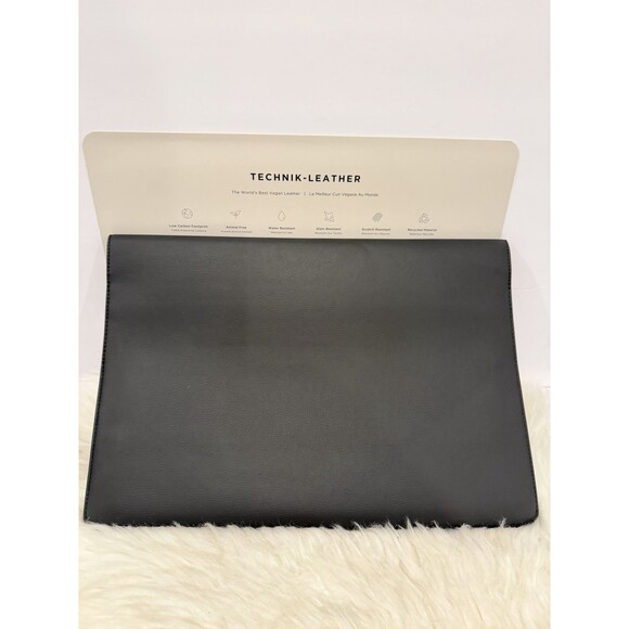 New Von Holzhausen MacBook Portfolio 16" vegan Leather Cover Black - Picture 12 of 13